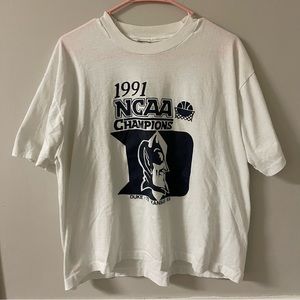 Vintage Duke 1991 NCAA champions t-shirt single stitch